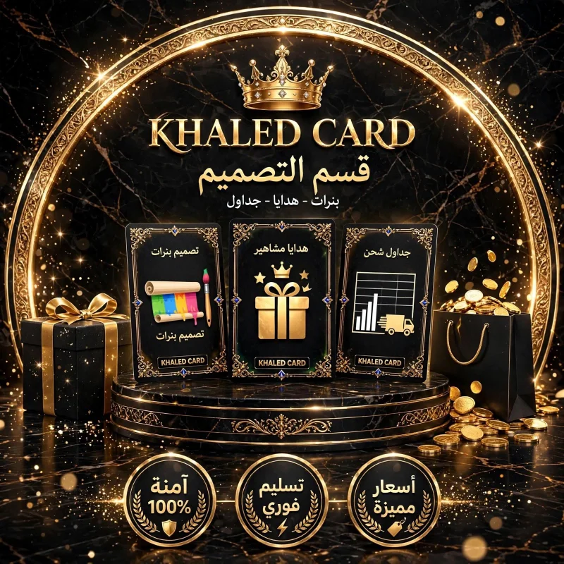 قسم تصميم خالد كارد